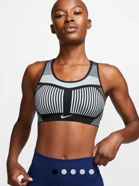 Nike FE/NOM Flyknit Sports Bra  Lightweight High-Impact Comfortable Molded Cups